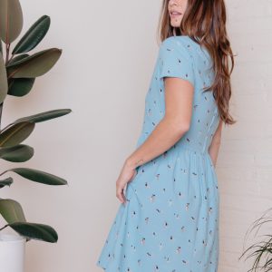 Serenade Dress - Blue Swimmers - Image 2