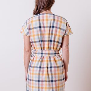Renee Dress - Multi Gingham - Image 2