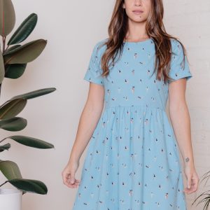 Serenade Dress - Blue Swimmers - Image 1