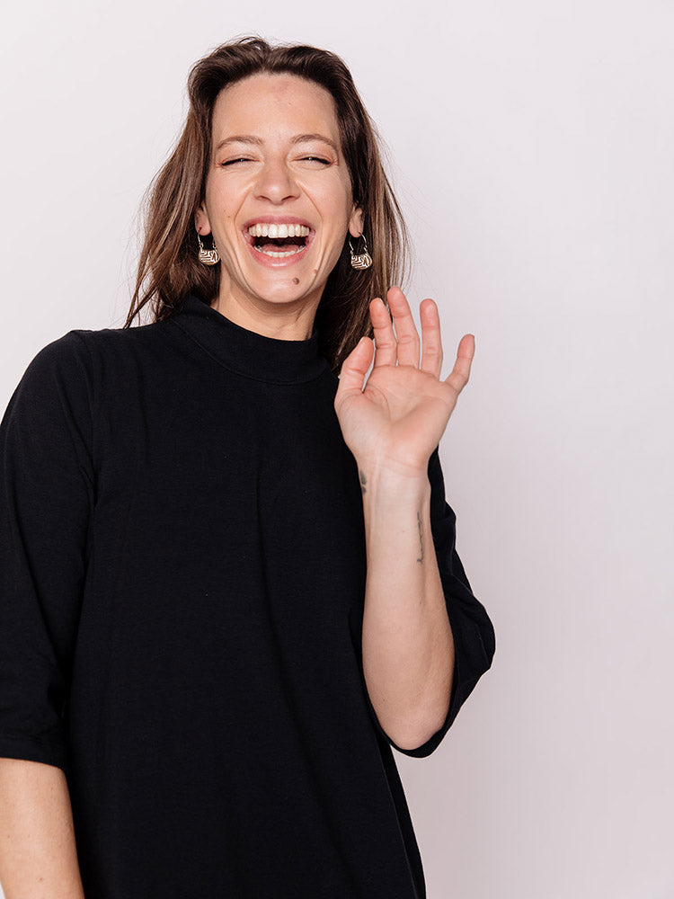 Eve Dress - Black - Image 6