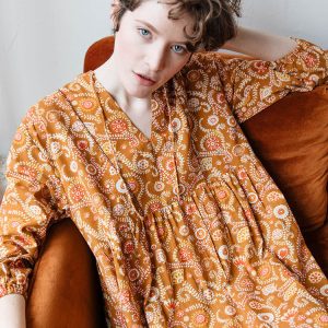 Sohla Mini Dress - Paprika Suzani - Image 1