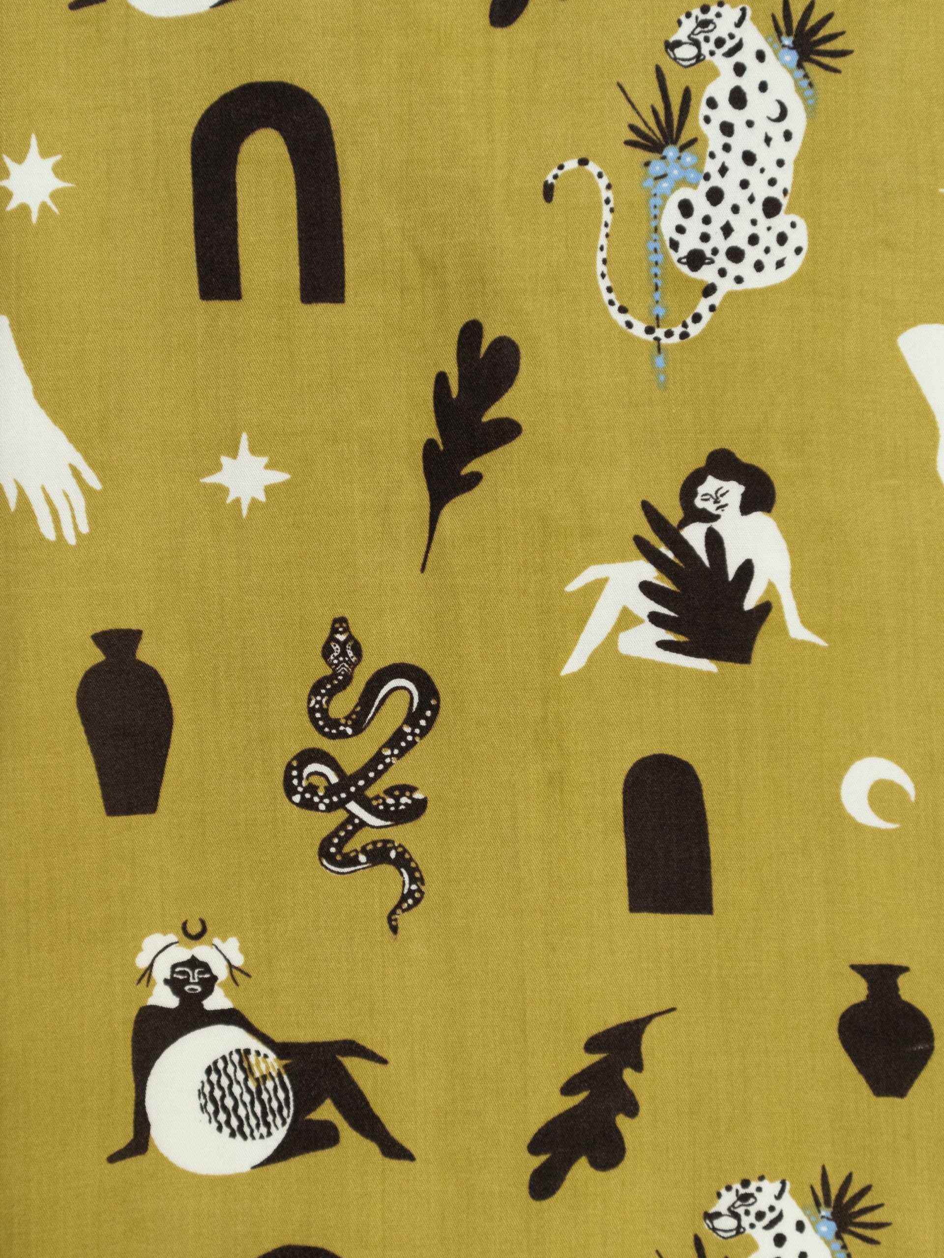 Brea Wrap Dress - Olive Curios - Image 4