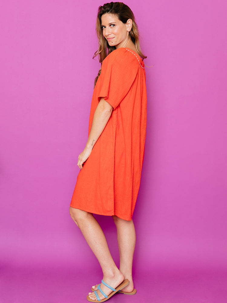 Alexis Mini Dress - Poppy - Image 5