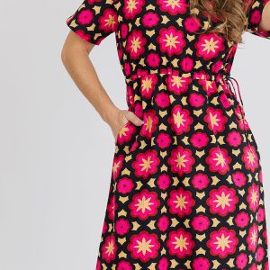 Aimee Maxi Dress - Mod Fuchsia - Image 4