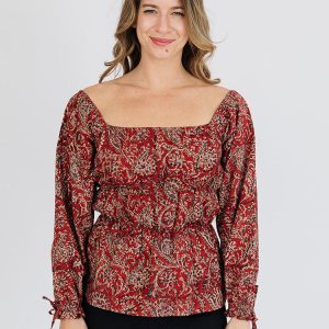 Jules Top - Red - Image 2