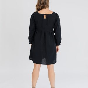 Nico Mini Dress - Black - Image 7
