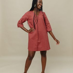 Sawyer Dress - Cinnamon - Image 2
