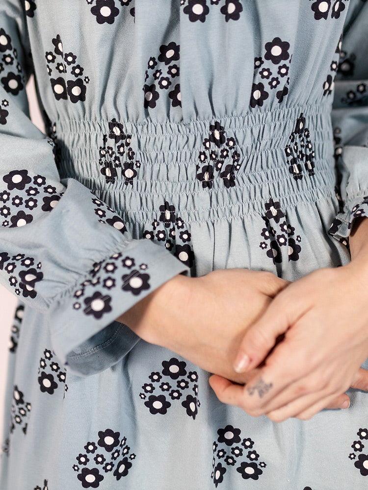 Juliet Mini Dress - Retro Slate - Image 5