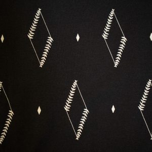 Rita Long Sleeve Jumpsuit - Diamond Vine Black - Image 6