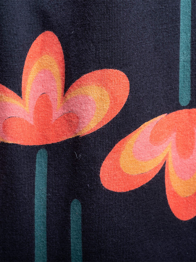 Paloma Top - Mod Daisy Poppy - Image 2