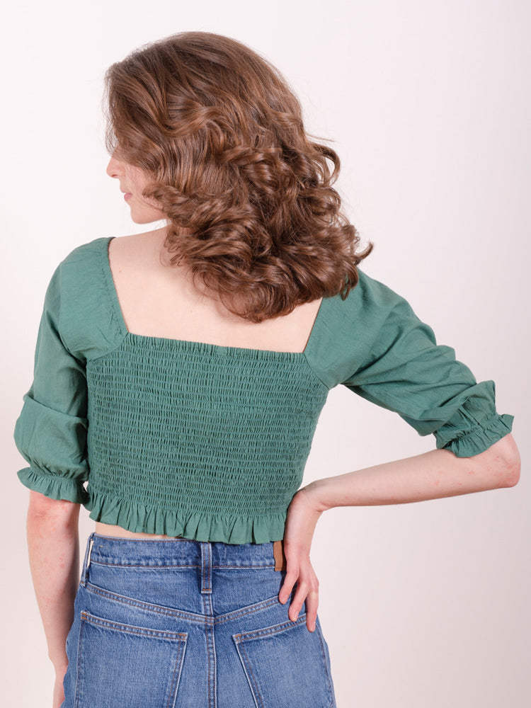 Theodora Blouse - Everglade - Image 2