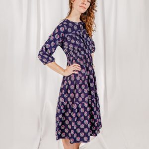 Adriana Dress - Deco Blue - Image 5