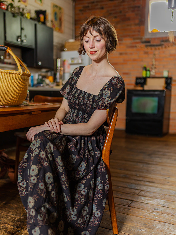 Teddy Midi Dress - Fall Blossom - Image 7