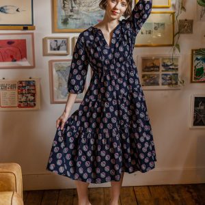 Adriana Dress - Deco Blue - Image 1