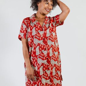 Camp Dress - Poppy Leopard - Image 1