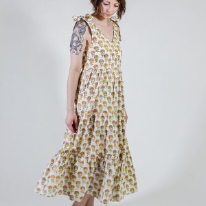 Lorelei Tiered Dress - Marigold - Image 7