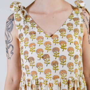 Lorelei Tiered Dress - Marigold - Image 13