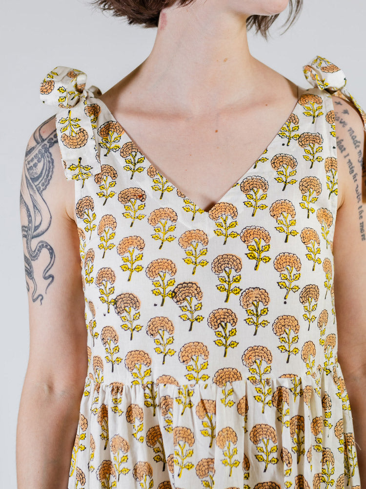 Lorelei Tiered Dress - Marigold - Image 13