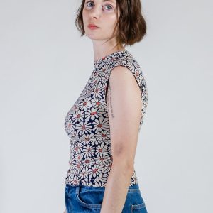 Ruched Top - Matisse Navy - Image 7