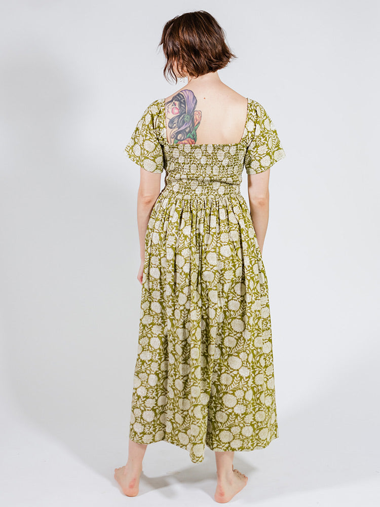 Teddy Midi Dress - Pear Floral - Image 6