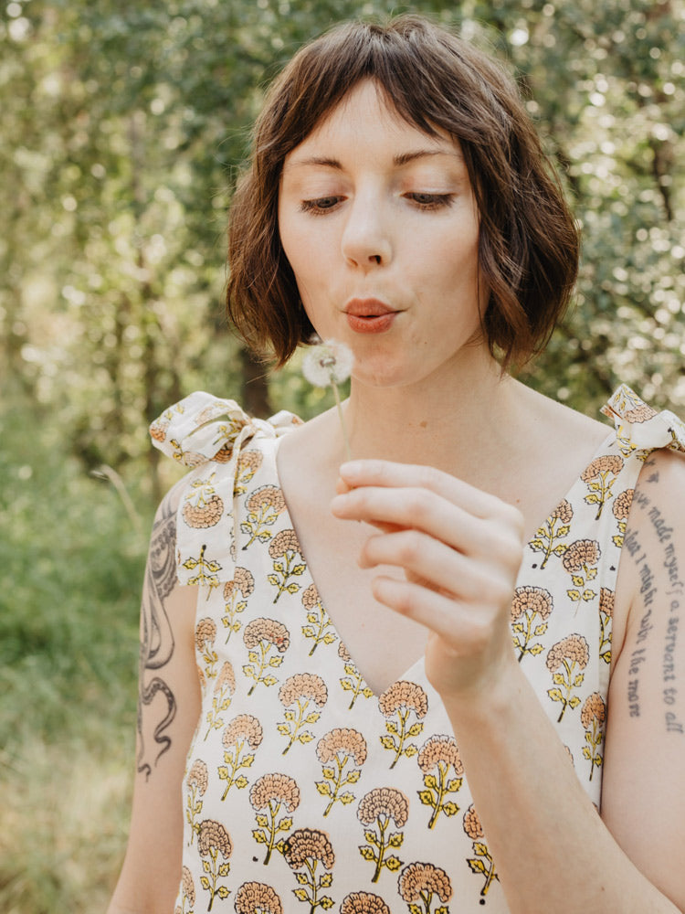 Lorelei Tiered Dress - Marigold - Image 9