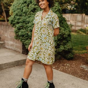 Camp Dress - Pear Flowers - Image 5