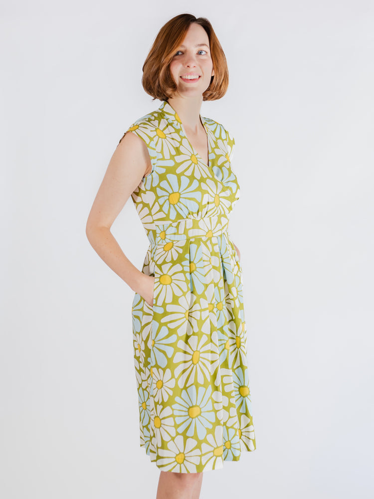 Lucille Dress - Pear Flowers - Image 2
