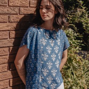 Cara Top - Indigo Mix - Image 2