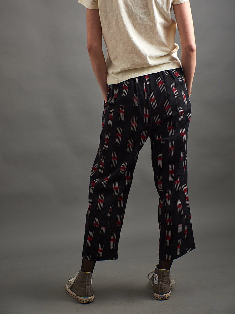 Miller Easy Pant - Black Ikat - Image 3