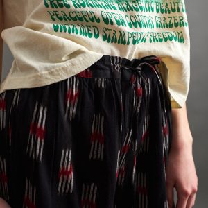 Miller Easy Pant - Black Ikat - Image 4