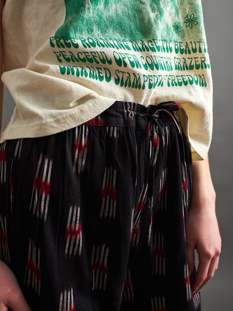 Miller Easy Pant - Black Ikat - Image 4