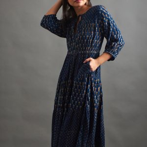 Adriana Dress - Midnight Floral Mix - Image 1