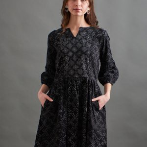 Fiona Dress - Ikigai Black - Image 5