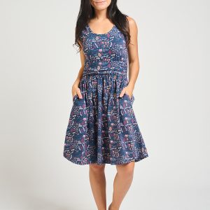Asheville Dress - Fox Field Blue - Image 1