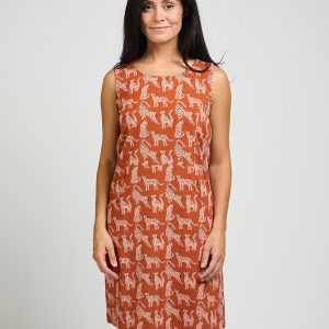 Evanston Dress - Leopard Sienna - Image 8