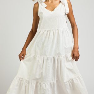 Lorelei Dress - White Waves - Image 3