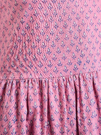 Lorelei Tiered Dress - Purple Buds - Image 9