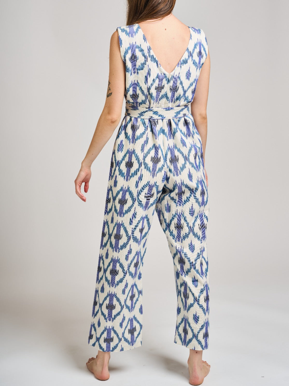 Jana Jumpsuit - Seashore Ikat - Image 7
