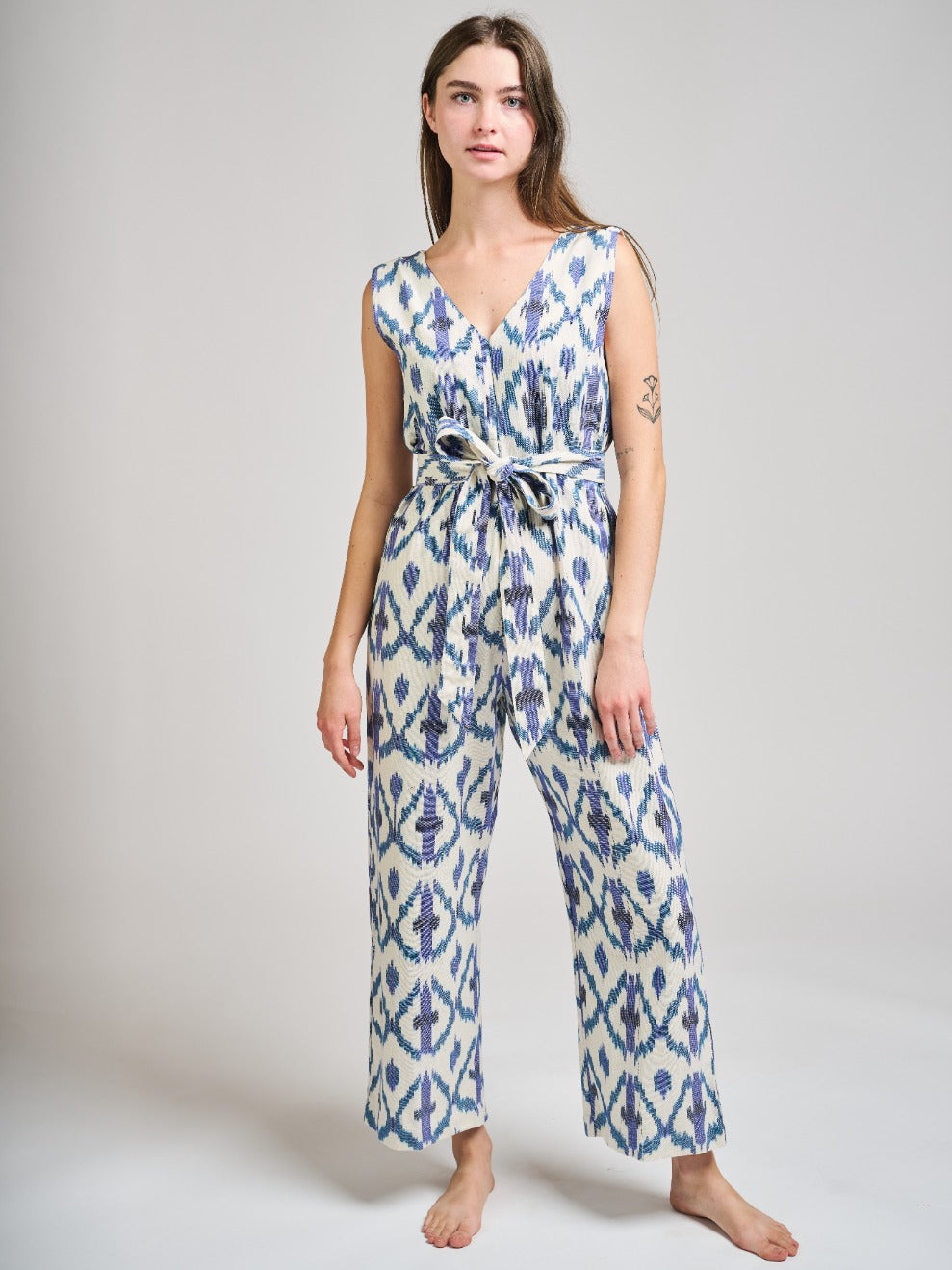 Jana Jumpsuit - Seashore Ikat - Image 5
