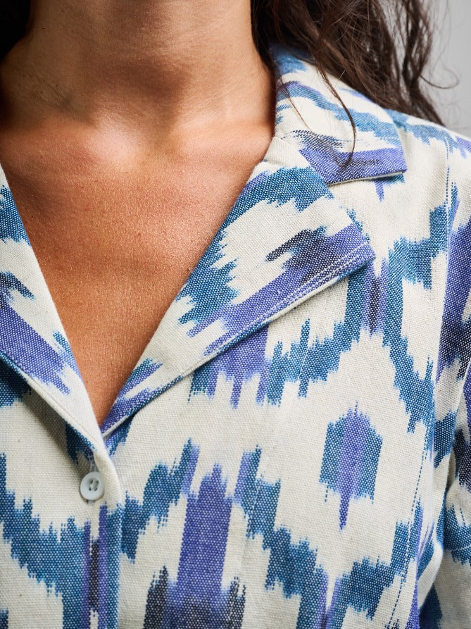 Camp Shirt - Seashore Ikat - Image 5