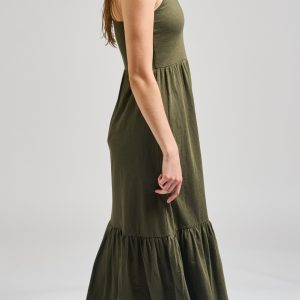 Opal Dress - Olive - Image 4