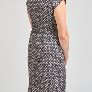 Artsy Traveler Dress - Black Botanical - Image 4