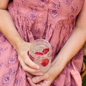 Olivia Dress - Rose - Image 5