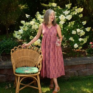 Olivia Dress - Rose - Image 3