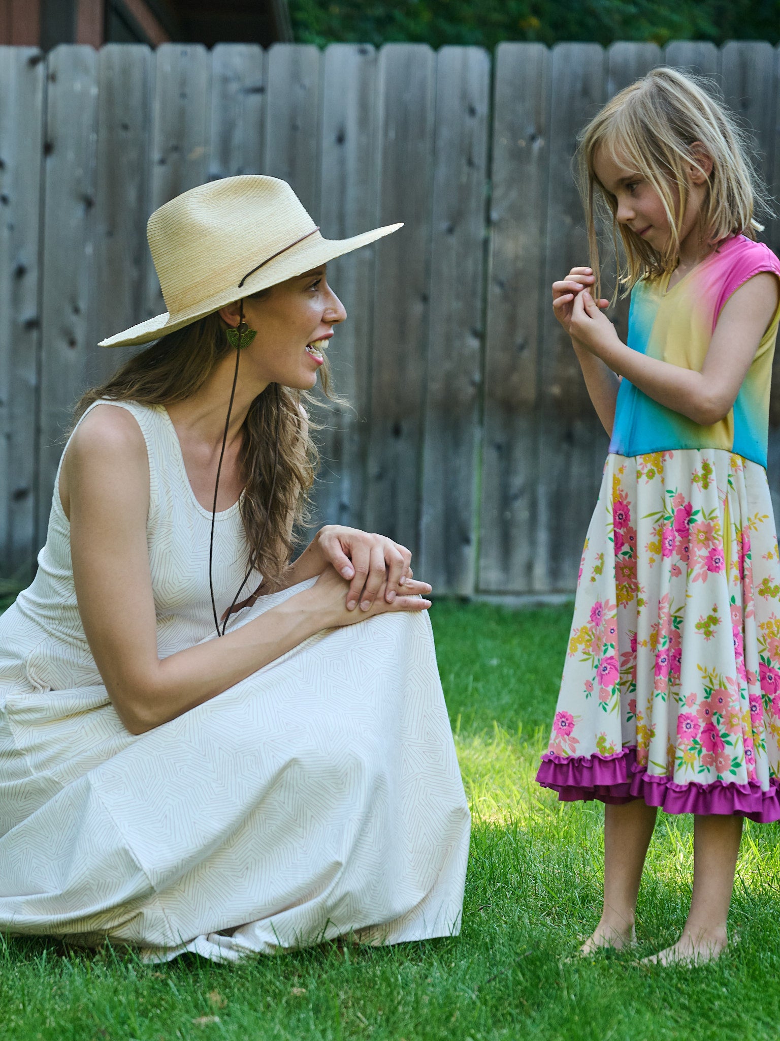 Vero Maxi Dress - Tree Rings Shell - Image 9