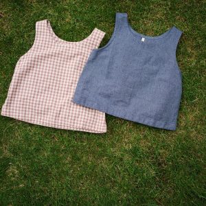 Neko Tank - Brown Gingham - Image 11