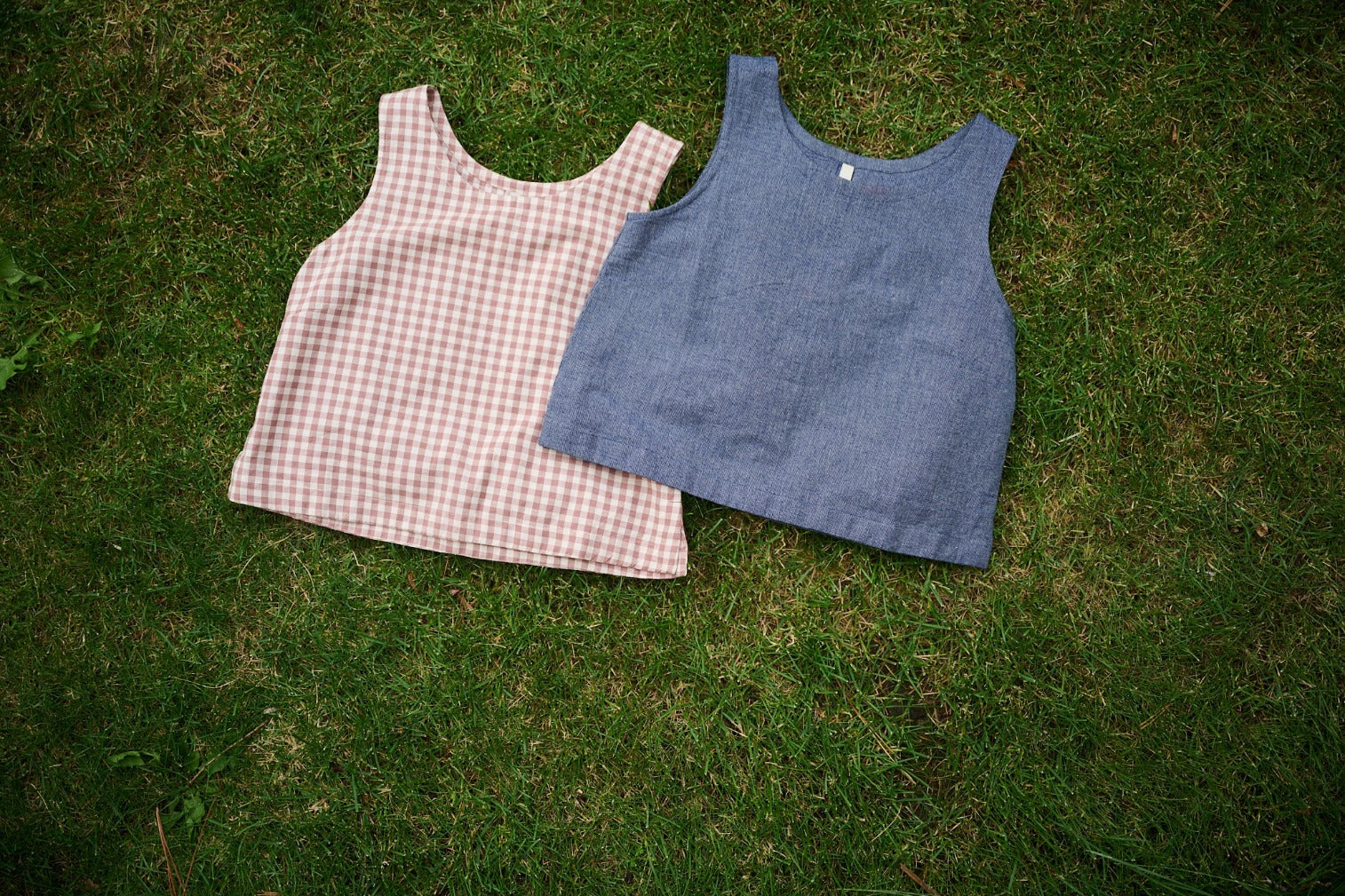 Neko Tank - Brown Gingham - Image 11