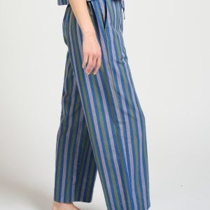 Emmy Drawstring Pant - Lavender Stripe - Image 6