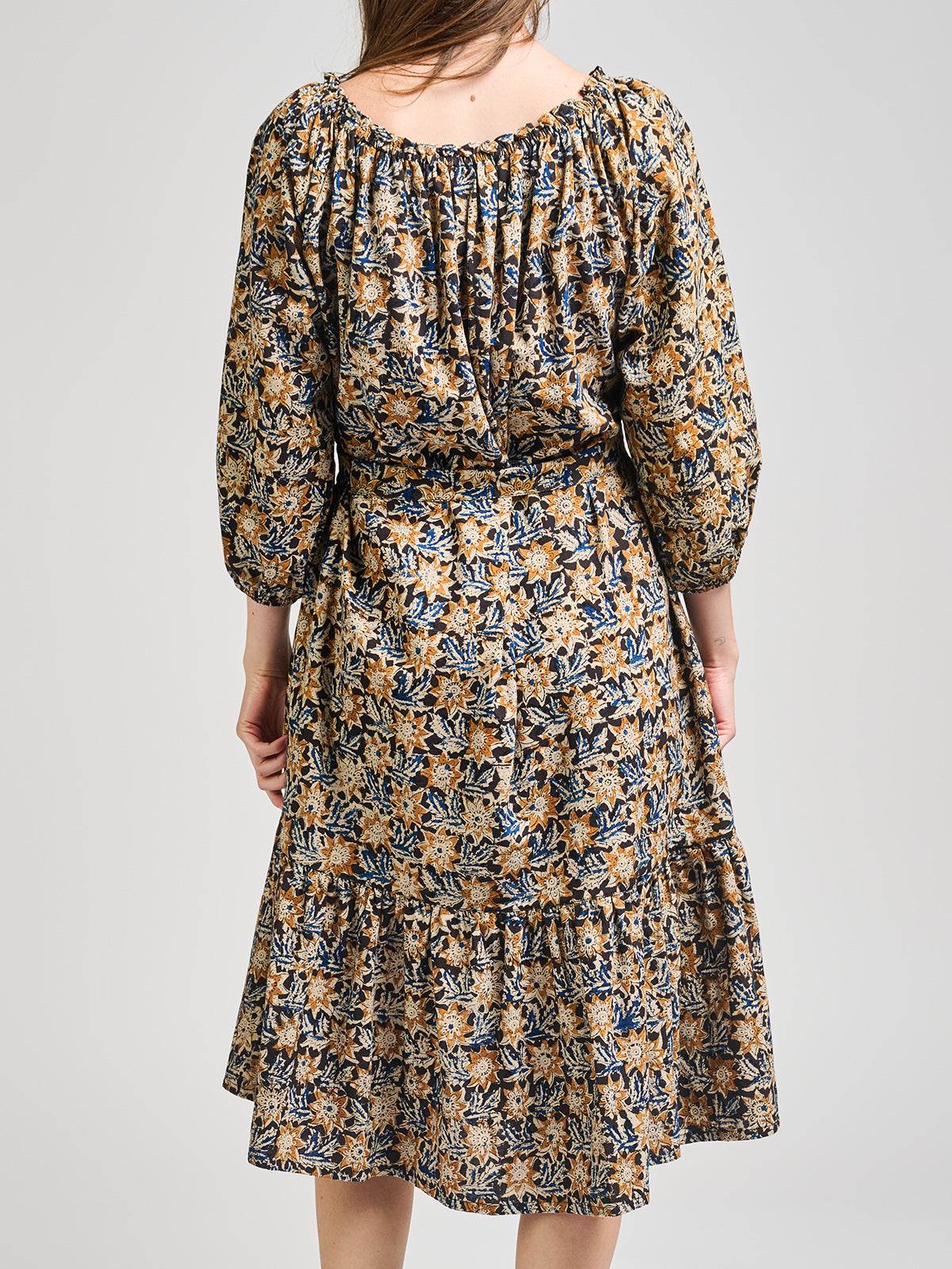 Marnie Dress - Sunflower Black - Image 2