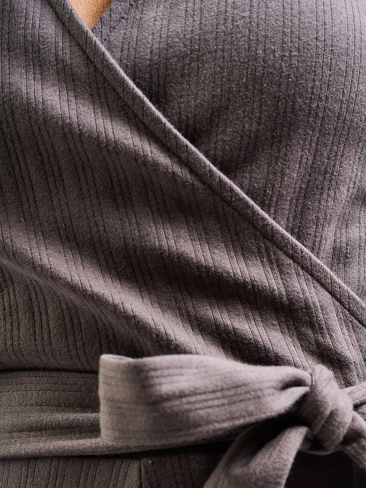 Rita Jumpsuit - Shale Rib Knit - Image 4